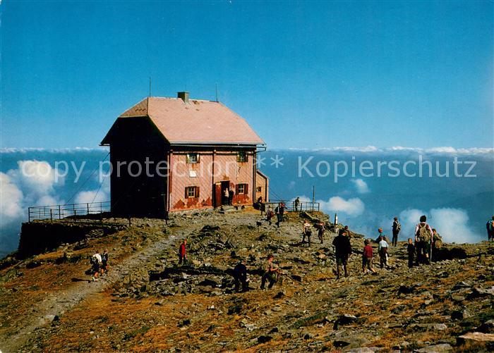Obdach Schutzhaus am Zirbitzkogel Fernsicht