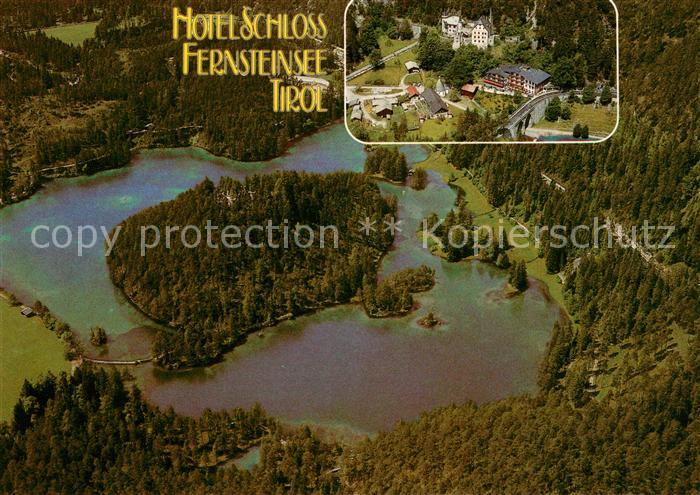 Nassereith Hotel Schloss Fernsteinsee Fliegeraufnahme