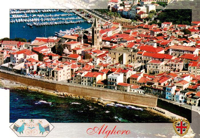 Alghero Conoscere La Sardegna Fliegeraufnahme