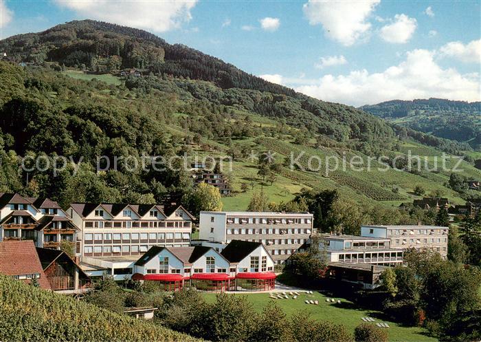 Sasbachwalden Kurkliniken Dr Wagner