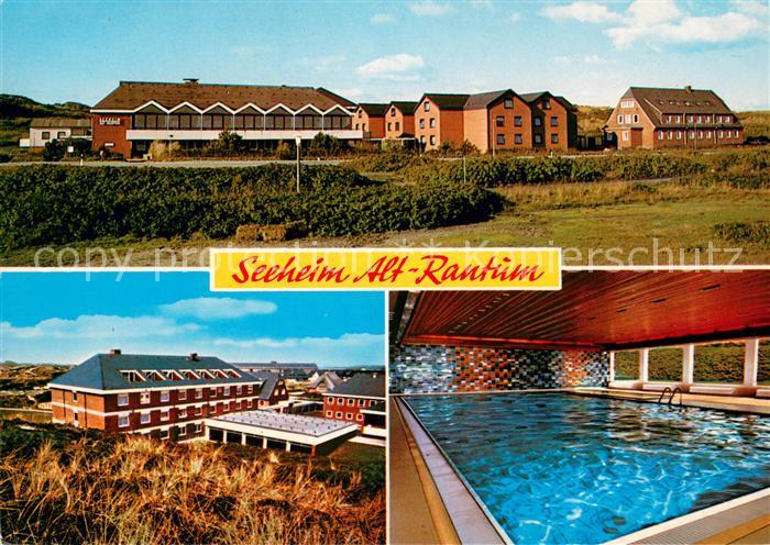 Alt Rantum Bundesbahn Sozialwerk Seeheim Alt Rantum Hallenbad