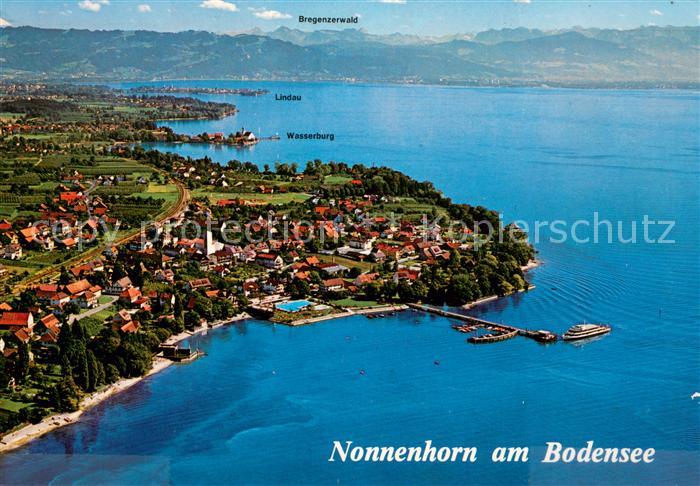 Nonnenhorn am Bodensee Fliegeraufnahme