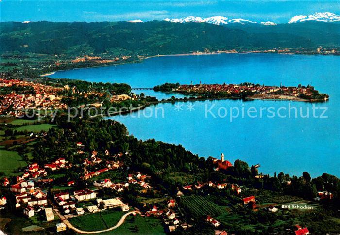 Bad Schachen Lindau am Bodensee Fliegeraufnahme