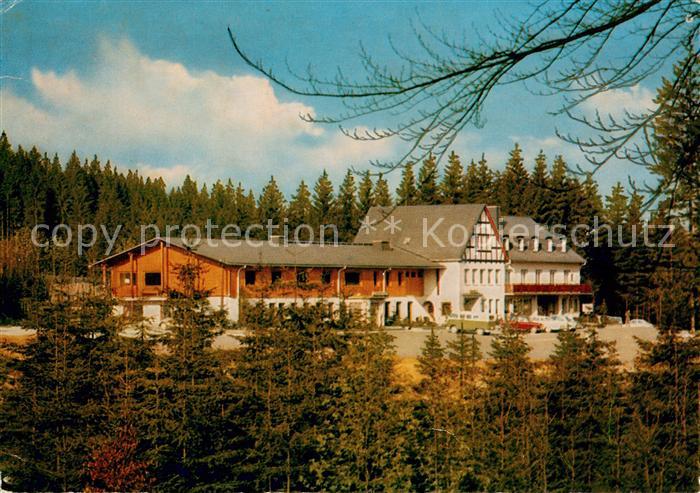 Fredeburg Schmallenberg Hotel Waldhaus Restaurant Deutsche Hochwildschutzparke S