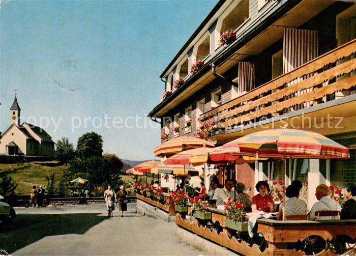 Haeusern Schwarzwald Schwarzwald Gasthof Adler Hotel Pension Kirche