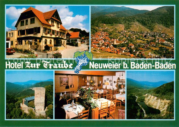 Neuweier Hotel Restaurant Zur Traube Landschaftspanorama Schwarzwald