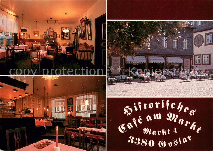 Goslar Historisches Cafe am Markt