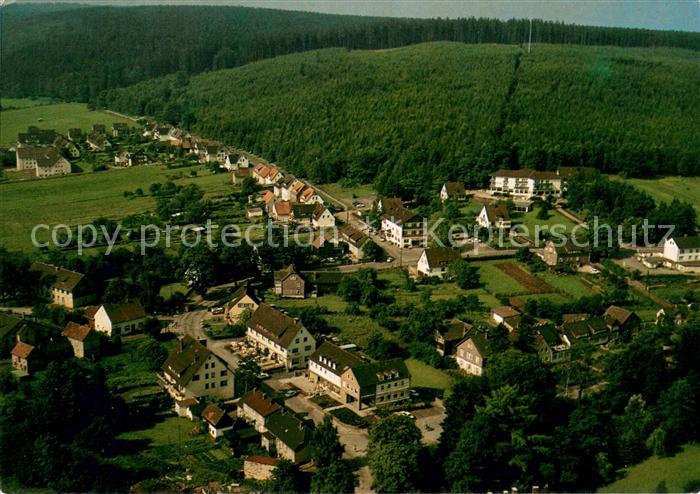 Neuhaus Solling Hoehenluftkurort Fliegeraufnahme