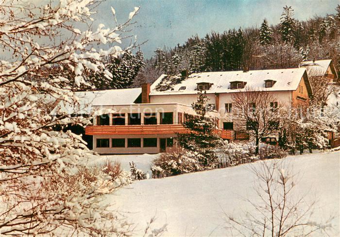 Altglashuette Oberpfalz Restaurant Cafe Pension Blei Winterlandschaft