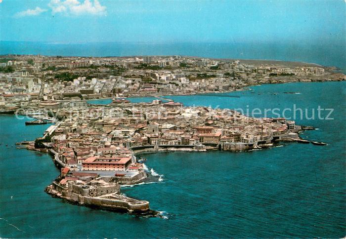 Siracusa Panorama dall'aereo