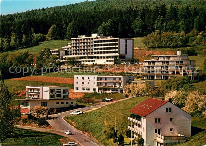 Bad Soden-Salmuenster Blick zum Bellevue Sanatorium