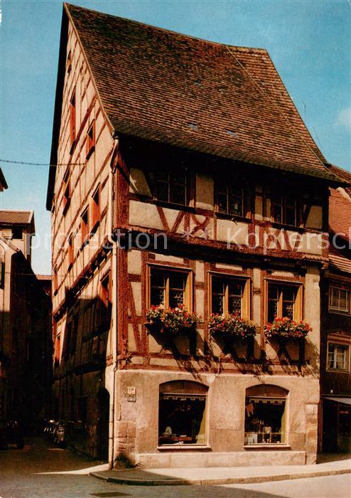 Wangen Allgaeu Fachwerkhaus in der Schmiedstrasse