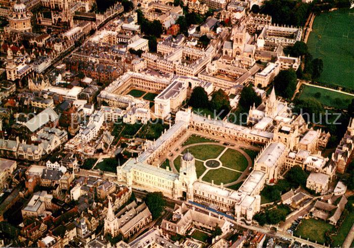 Oxford Oxfordshire Aerial View of Christ Church