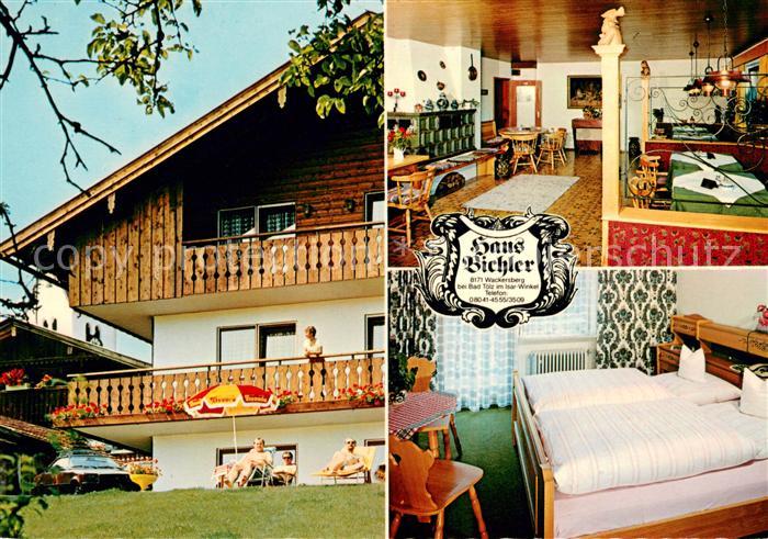 Wackersberg Bad Toelz Gaestehaus Bichler Gaststube Gaestezimmer