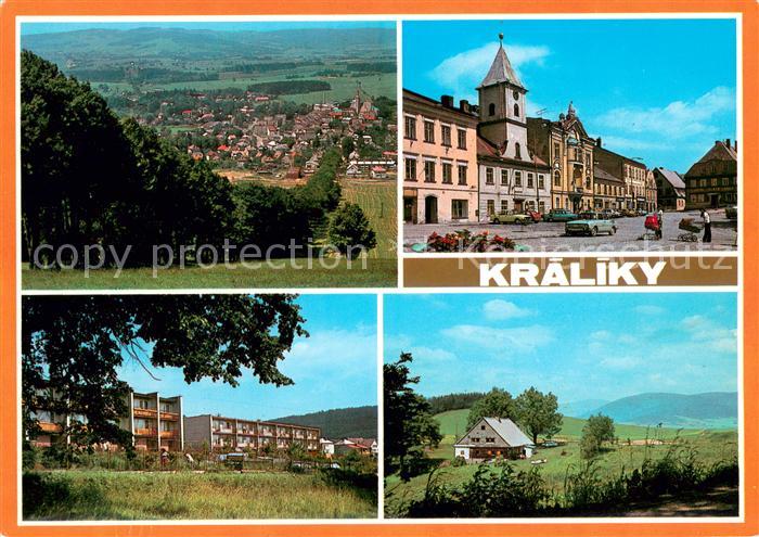 Kraliky Celkovy pohled Namesti Cs armady Bytova vystavba Dolni Hedec rekreacni c