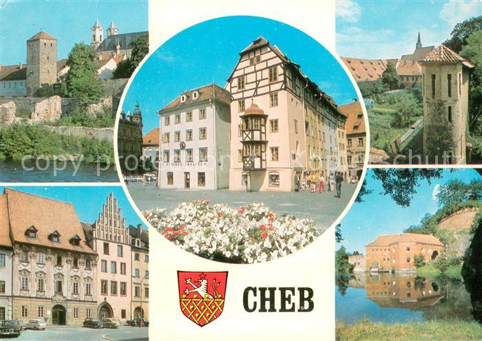 Cheb Eger Schloesser Teilansichten