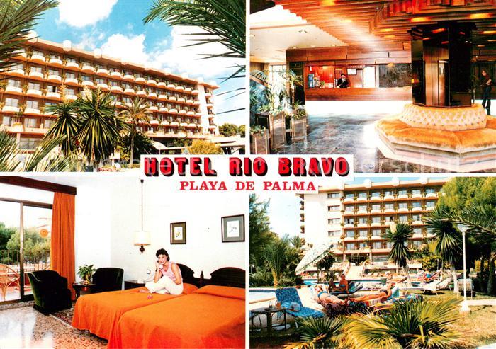 Playa de Palma Mallorca Hotel Rio Bravo Foyer Gaestezimmer Pool