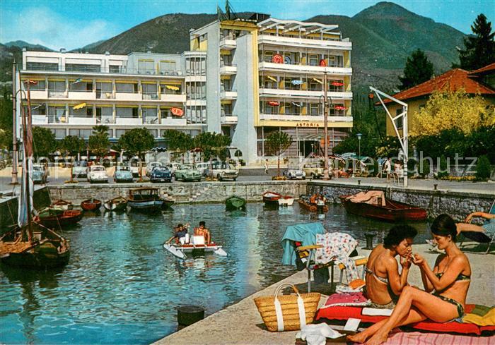 Gardone Garda Hotel Astoria Hafen