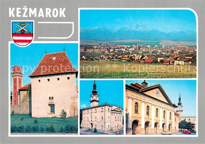 Kezmarok Stadtpanorama Historisches Zentrum