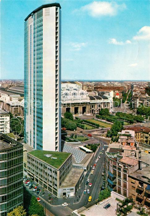 Milano Grattacielo Pirelli e Stazione Centrale Wolkenkratzer Bahnhof