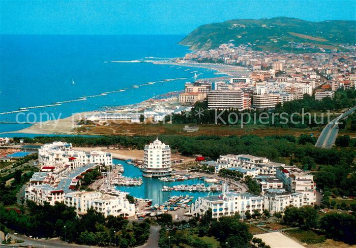 Cattolica Rimini Foto area da Portoverde