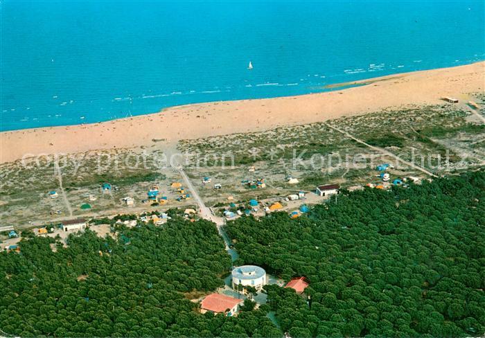 Lido degli Estensi Camping Internazionale Mare e Pineta veduta aerea