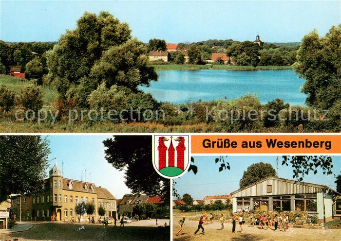 Wesenberg Mecklenburg Woblitzsee Markt Polytechnische Oberschule