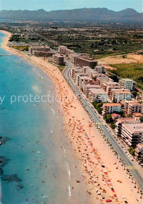 Salou Playa Poniente y Paseo vista aérea
