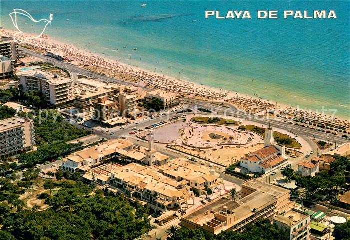 Playa de Palma Mallorca Fliegeraufnahme