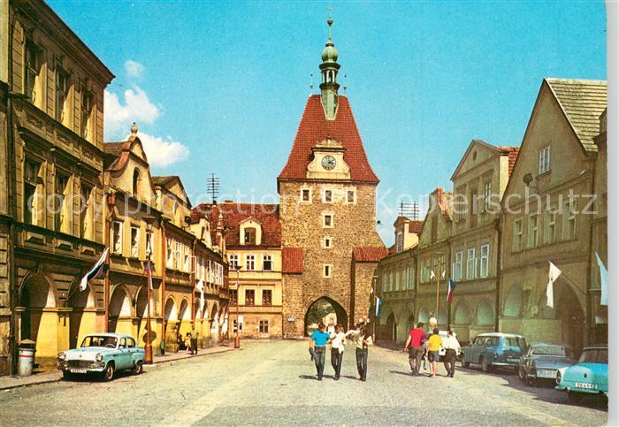Domazlice Dolni Brana Torbogen Altstadt