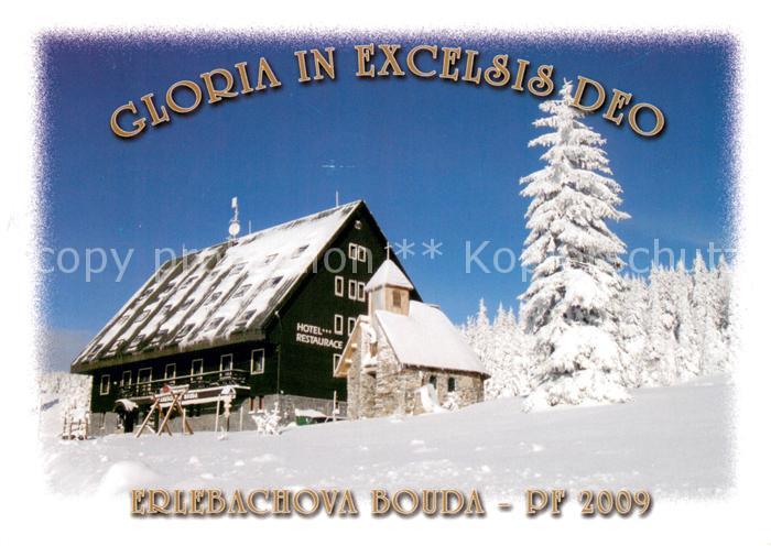 Spindleruv Mlyn Spindlermuehle Erlebachova Bouda Bergbaude Kapelle Riesengebirge