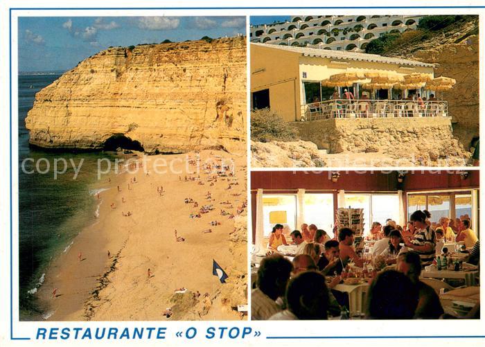 Carvoeiro Restaurante O Stop Strand Steilkueste