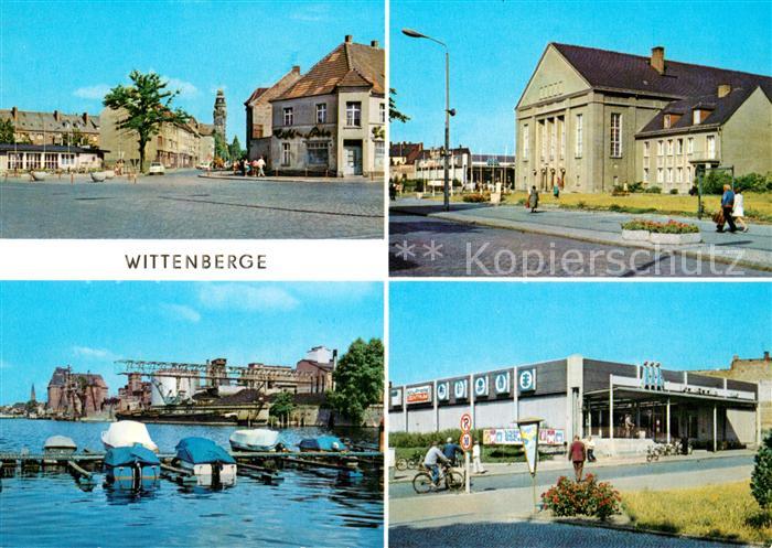 Wittenberge Prignitz Am Stern Kulturhaus Hafen HO Kaufhalle