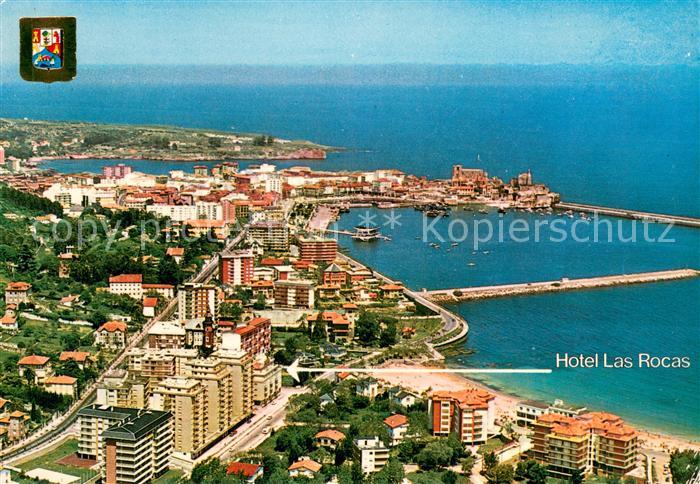 Castro-Urdiales Hotel Las Rocas vista aérea