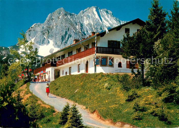 St Anton Kranzberg gegen Wettersteinspitze Huber Karte Nr. 8224