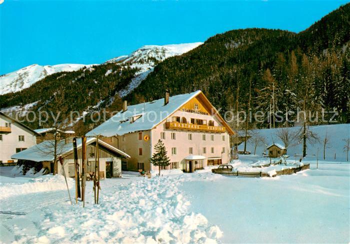 Brennerbad Pension Silbergasser Winterlandschaft