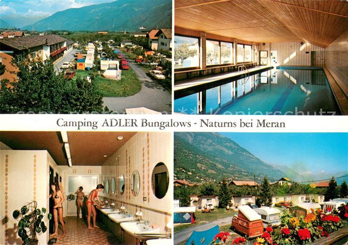Naturns Camping Adler Bungalows Hallenbad