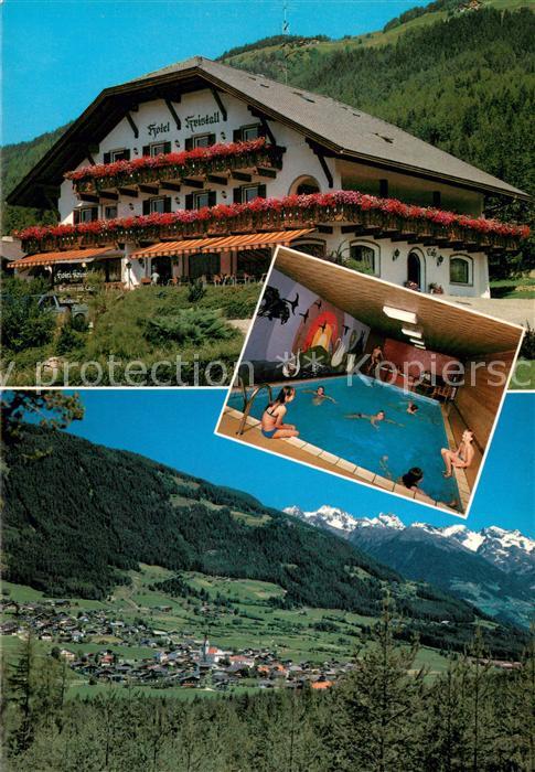 Pfalzen Bruneck Hotel Kristall Hallenbad Landschaftspanorama