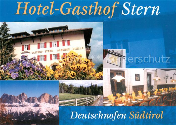 Deutschnofen Nova Ponente Hotel Gasthof Stern Gastraum