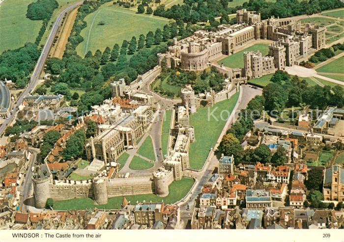 Windsor Castle The Castle from the air