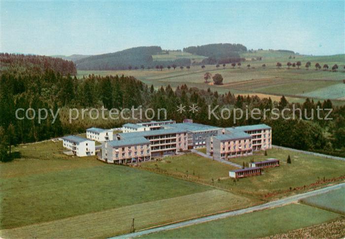 Bad Steben LVA Sanatorium Fliegeraufnahme