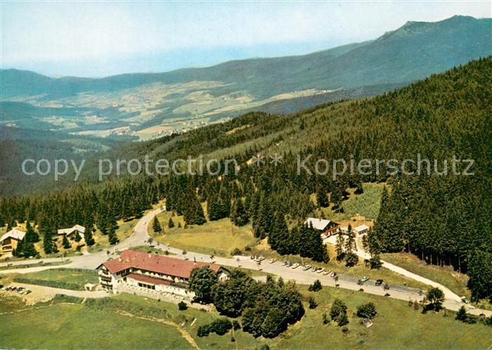 Bayerisch Eisenstein Sporthotel Brennes Fliegeraufnahme