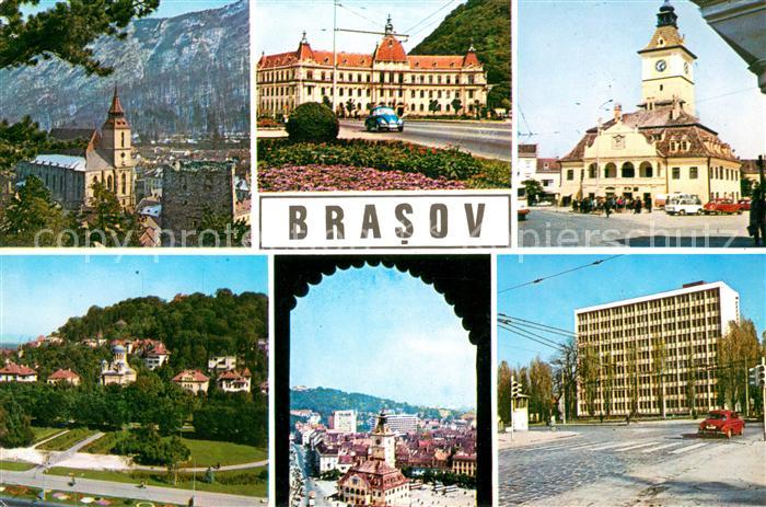 Brasov Brasso Kronstadt Orts und Teilansichten