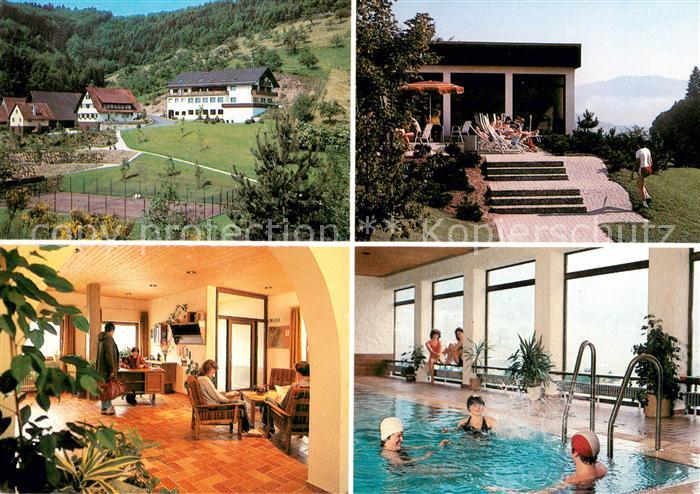 Oberkirch Baden Haus Gruenberg Freizeit-Erholungsheim Hallenbad