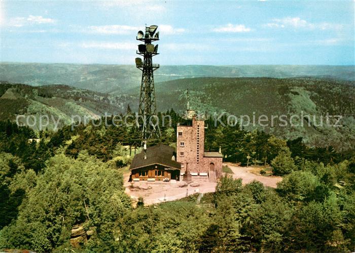 Maikammer Kalmithaus Pfaelzer Wald Schutzhuette Aussichtsturm Sender Fliegeraufn