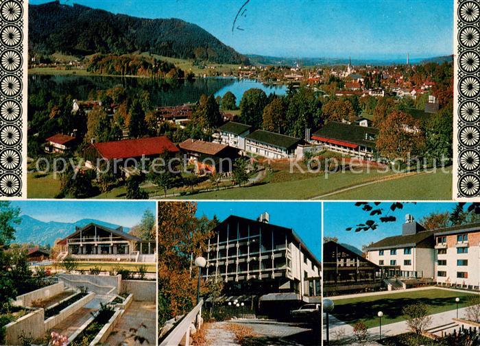 Schliersee Panorama AOK Rehabilitationsheim Leitenmuehle See