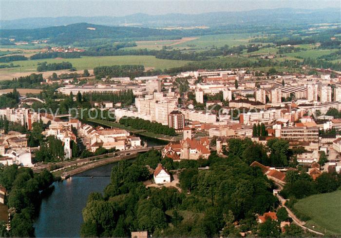 Strakonice Strakonitz Hotel Bavor Fliegeraufnahme
