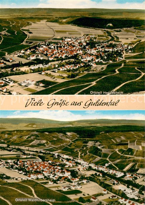 Heddesheim Guldental Waldhilbersheim Fliegeraufnahmen