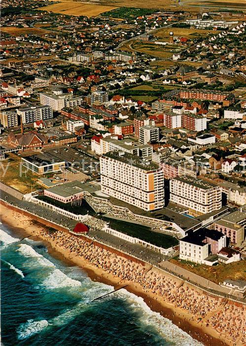 Westerland Sylt Nordseeheilbad Fliegeraufnahme