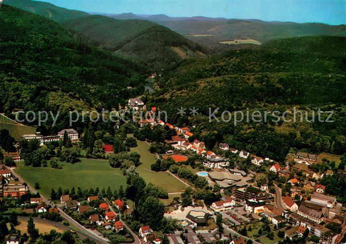 Bad Bergzabern Kneippheilbad Heilklimatischer Kurort Fliegeraufnahme